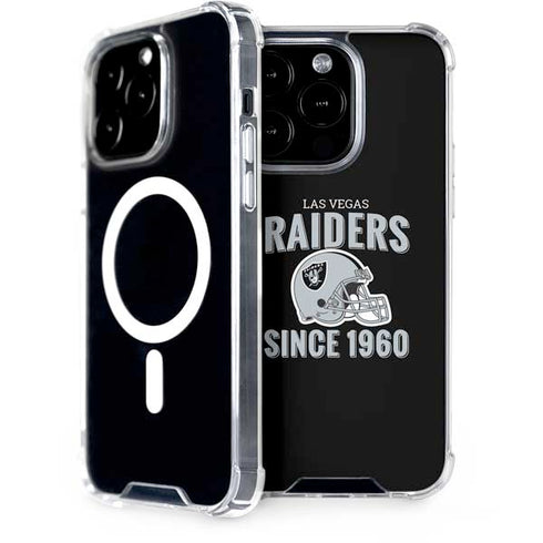 NFL Las Vegas Raiders Helmet iPhone 15 Pro MagSafe Case